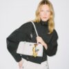 Küçük Kırışık Deri Marshmallow Satchel Küçük Kırışık Deri Marshmallow Satchel