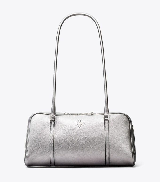 Küçük Metalik Marshmallow Satchel