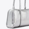 Küçük Metalik Marshmallow Satchel