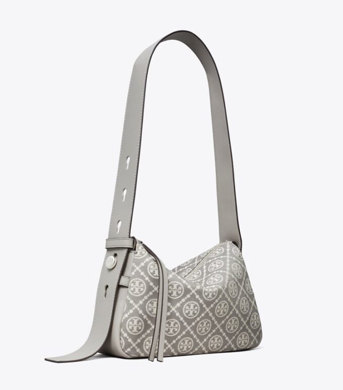 Küçük Romy T Monogram Omuz Çantası
