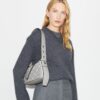 Küçük Romy T Monogram Omuz Çantası