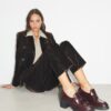 Klasik Topuklu Lug Loafer Klasik Topuklu Lug Loafer