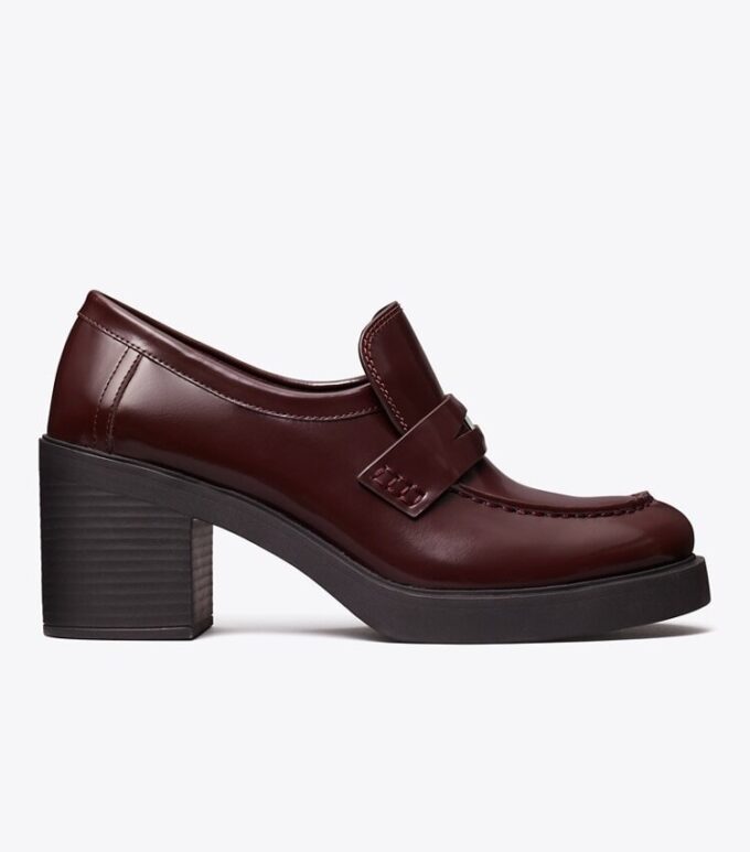 Klasik Topuklu Lug Loafer Klasik Topuklu Lug Loafer