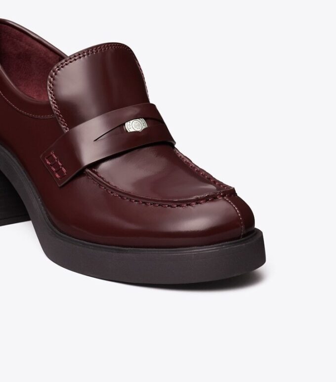 Klasik Topuklu Lug Loafer Klasik Topuklu Lug Loafer