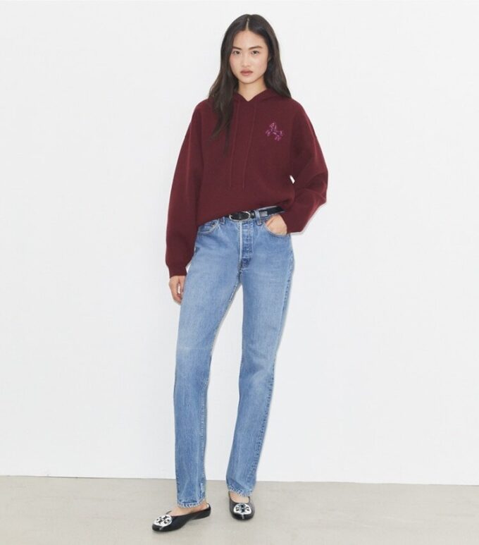 Kısa Yün Kapüşonlu Sweatshirt Kısa Yün Kapüşonlu Sweatshirt