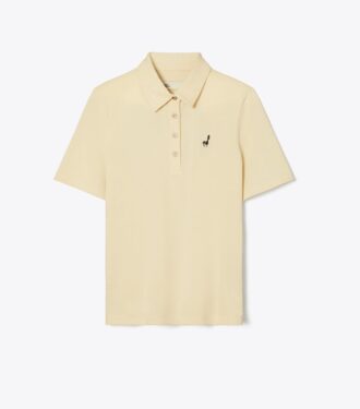 Kuş Nakışlı Pamuklu Polo