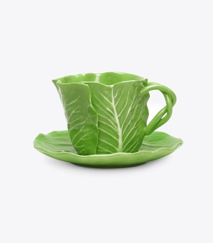 Lettuce Ware Fincan ve Fincan Tabağı, 2’li Set Lettuce Ware Fincan ve Fincan Tabağı, 2’li Set