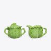 Lettuce Ware Kapaklı Şekerlik ve Sütlük Lettuce Ware Kapaklı Şekerlik ve Sütlük