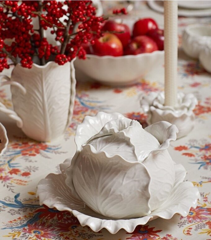 Lettuce Ware Yuvarlak Servis Tabağı