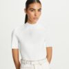 Logo Mockneck T-Shirt Logo Mockneck T-Shirt