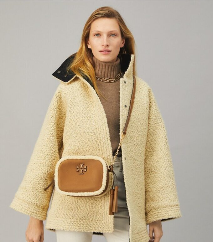 McGraw Shearling Kamera Çantası McGraw Shearling Kamera Çantası