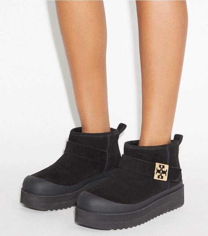 Mellow Shearling Platform Bot Mellow Shearling Platform Bot