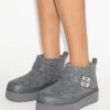 Mellow Shearling Platform Bot Mellow Shearling Platform Bot