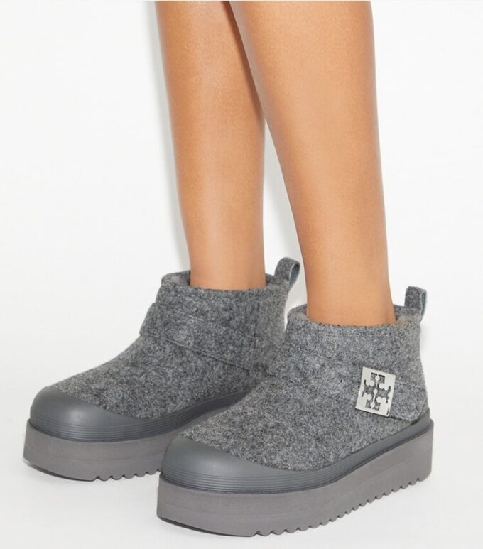 Mellow Shearling Platform Bot Mellow Shearling Platform Bot