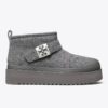 Mellow Shearling Platform Bot Mellow Shearling Platform Bot