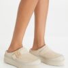 Mellow Shearling Platform Mule