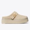Mellow Shearling Platform Mule