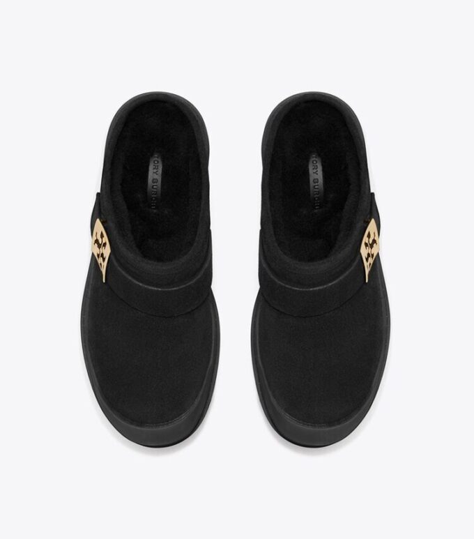 Mellow Shearling Platform Mule