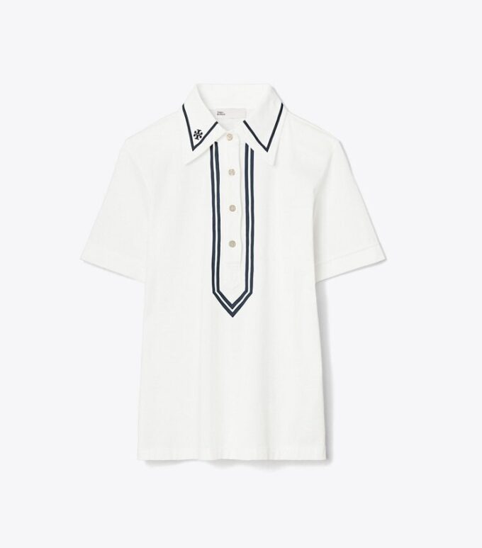 Mercerize Pamuklu Retro Polo Mercerize Pamuklu Retro Polo