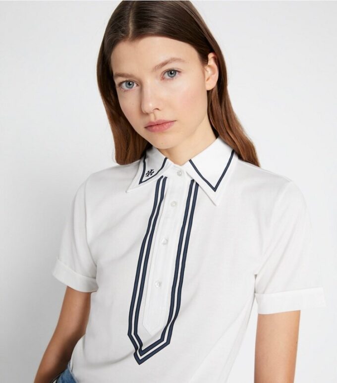 Mercerize Pamuklu Retro Polo Mercerize Pamuklu Retro Polo