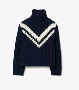 Merinos Chevron Balıkçı Yaka Kazak Merinos Chevron Balıkçı Yaka Kazak