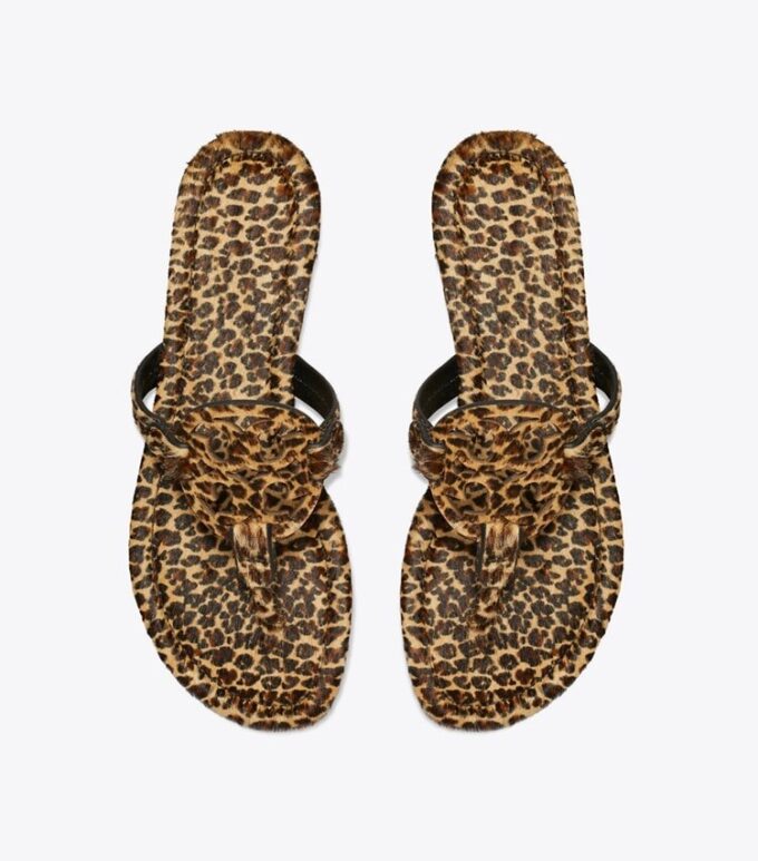 Miller Baskılı Dana Kürkü Sandal Miller Baskılı Dana Kürkü Sandal