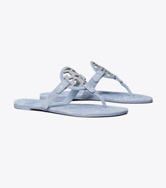Miller Baskılı Süet Sandal