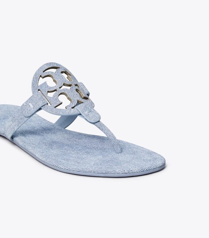 Miller Baskılı Süet Sandal Miller Baskılı Süet Sandal