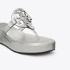 Miller Kırışık Metalik Topuklu Sandal Miller Kırışık Metalik Topuklu Sandal