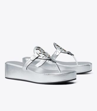 Miller Metalik Topuklu Sandal