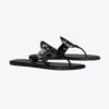 Miller Yumuşak Patent Deri Sandal, Dar Miller Yumuşak Patent Deri Sandal, Dar