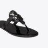 Miller Yumuşak Patent Deri Sandal, Dar Miller Yumuşak Patent Deri Sandal, Dar