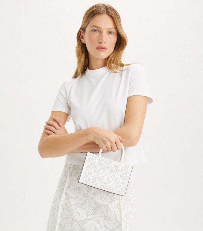 Mini Ella Bio Delikli Tote Mini Ella Bio Delikli Tote