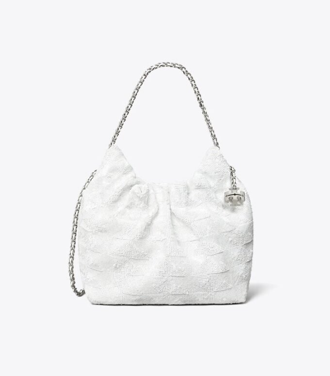 Mini Fleming Payetli Hobo Çanta Mini Fleming Payetli Hobo Çanta