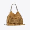 Mini Fleming Süet Fringe Hobo Çanta Mini Fleming Süet Fringe Hobo Çanta