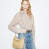 Mini Fleming Shearling Hobo Çanta
