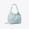 Mini Fleming Yumuşak Denim Hobo Çanta Mini Fleming Yumuşak Denim Hobo Çanta