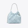 Mini Fleming Yumuşak Denim Hobo Çanta Mini Fleming Yumuşak Denim Hobo Çanta