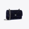 Mini Kira Diamond Quilt Velvet Pavé Flap Çanta Mini Kira Diamond Quilt Velvet Pavé Flap Çanta