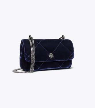 Mini Kira Diamond Quilt Velvet Pavé Flap Çanta Mini Kira Diamond Quilt Velvet Pavé Flap Çanta