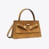 Mini Lee Radziwill Süet Fringe Top-Handle Çanta Mini Lee Radziwill Süet Fringe Top-Handle Çanta