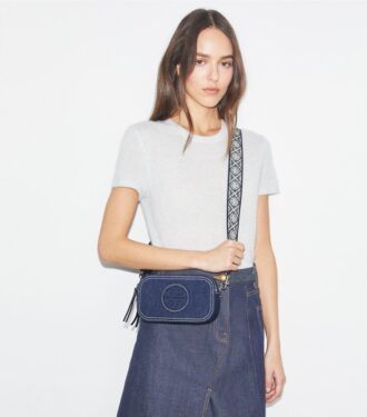 Mini Miller Denim Çapraz Askılı Çanta