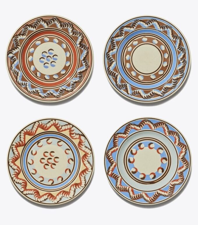Mochaware Salata Tabağı, 4’lü Set