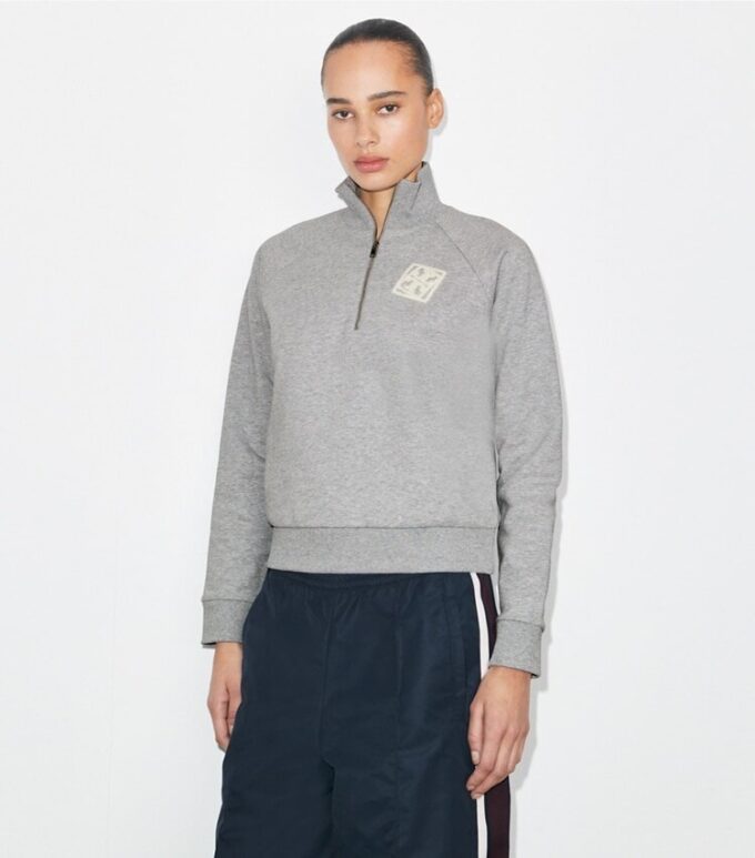 Nakışlı Fransız Terry Sweatshirt Nakışlı Fransız Terry Sweatshirt