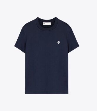Nakışlı Logo Pamuklu T-Shirt