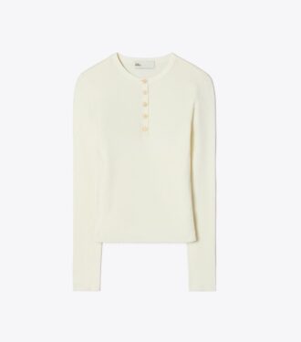Nakışlı Viskon Henley
