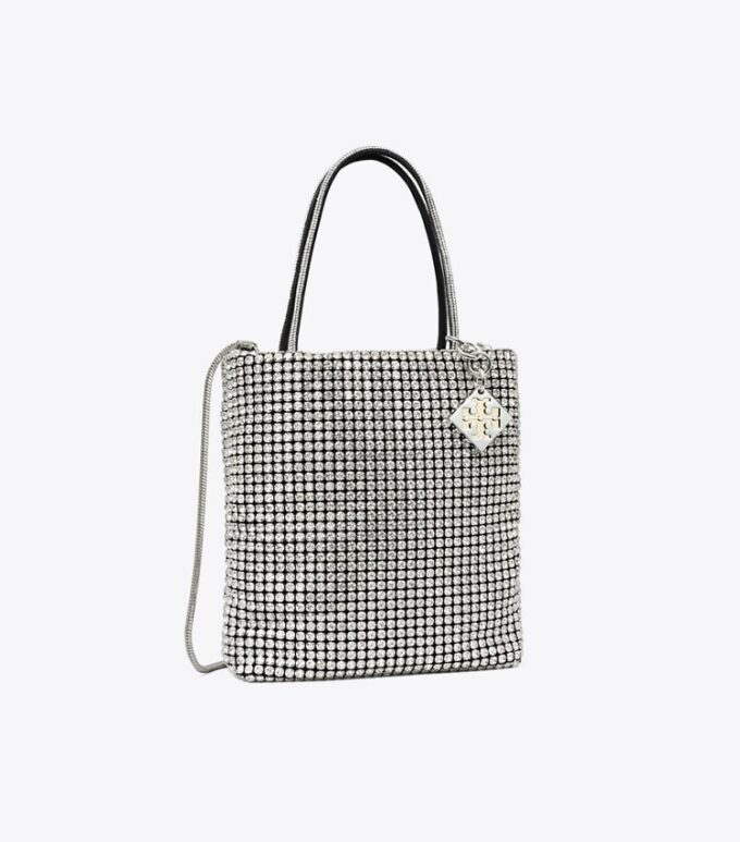 Night Owl Kristal Süslemeli Mini Tote