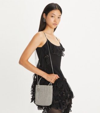 Night Owl Kristal Süslemeli Mini Tote