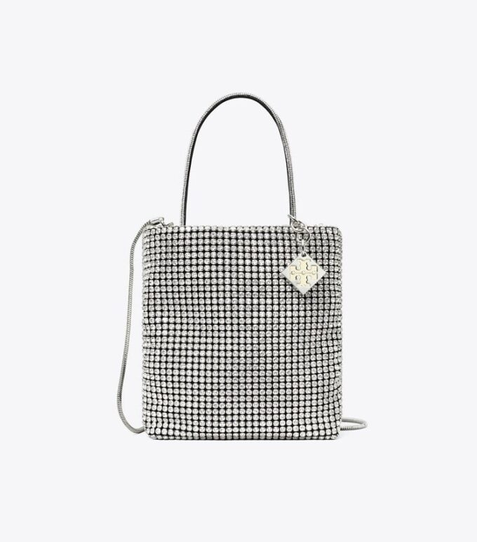 Night Owl Kristal Süslemeli Mini Tote