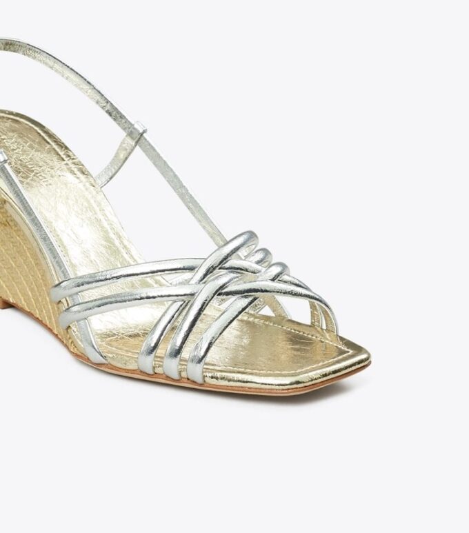 Çoklu Kayışlı Espadrille Kama Topuklu Çoklu Kayışlı Espadrille Kama Topuklu